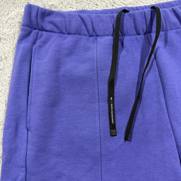 On Cloud Running Club Pants Womens XL Purple Organic Cotton Joggers Swiss - Picture 6 of 13